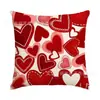 Nuevo Almohada de San Valentín de Amazon Patrón de Amor Decoración para Sala de Estar, Dormitorio, Coche Funda de Almohada de Lino