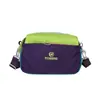 Bolso bandolera de hombro para ocio al aire libre con dopamina, nuevo bolso cuadrado pequeño ligero transfronterizo de bloques de color, bolsa deportiva simple para teléfono