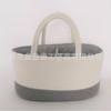 Cesta de Almacenamiento de Cuerda de Algodón Bolsa para Pañales Cesta de Cuerda de Algodón Divisor Divisor Multicolor Ovalada Personalizada Venta al por Mayor