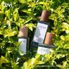 Frasco de Perfume de 30ml Personalizado Transparente Quadrado de Vidro Frascos de Perfume com Tampa de Madeira Tipo Spray de Pressão Frasco de Perfume de 50ml