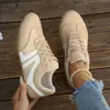 Zapatos Casuales de Mujer 2026 Moda Retro Zapatos de Entrenamiento Alemanes Transpirables Planos Zapatos Individuales Zapatos Deportivos Argan Zapatos con Cordones Comercio Exterior