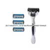 Aparelho de barbear masculino de seis lâminas, aparelho de barbear manual, lâmina de seis camadas, barbeador de barba, aparelho de barbear facial, estoque do fabricante, disponível para vendas transfronteiriças