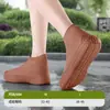 Cubrezapatos de Látex de Caña Alta, Engrosados, Antideslizantes, Resistentes al Desgaste, Portátiles para Exteriores, Fundas Impermeables para Botas de Lluvia para Hombres y Mujeres, Venta al por Mayor
