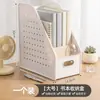 Caja de Almacenamiento de Libros de Escritorio Tablero Perforado para Estudiantes Atril Estante Organizador de Papelería de Escritorio Artefacto Portalápices de Gran Capacidad