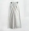 Jeans Anchos de Cintura Alta con Dos Botones Lavados Retro Desgastados Estilo Coreano Nuevo Primavera Ins2026 Dongdaemun Nicho