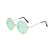 Gafas Redondas Retro Metálicas 7001 Mismo Estilo Xiaohongshu Disponibles para Hombre, Gafas Lisas Estilo Estudiante Moda Coreana