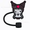 Tapa para pajita Sanrio, funda de silicona de grado alimenticio para pajita, tapa antipolvo para pajita de 10 mm, tapón para pajita de 8 mm