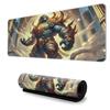 Temu Se Especializa en Alfombrilla de Ratón Animada Estilo Escandinavo Juego E-Sports Bidimensional Super Grande Resistente a Manchas Fija Antideslizante Alfombrilla de Mesa