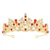 Nova tiara de coroa de noiva, novo acessório de cabelo de liga, moderno acessório de strass para vestido de noiva de adulto, disponível para atacado