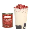 Jia Hongqili Frijoles Rojos Enlatados Tienda de Té con Leche Ingredientes Listos para Comer Frijol de Miel Azúcar Natto Azúcar Cocido Natto Frijol Rojo 950g