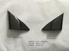Adecuado para 21 Toyota Camry marco decorativo de triángulo interior modificación triángulo interior ABS patrón de fibra de carbono suministros para coche