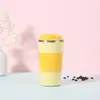 Taza de café de acero inoxidable 304 con cubierta de silicona de macarrón, taza de vacío de tercera generación, adecuada para uso de negocios y oficina, taza de regalo conveniente