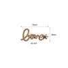 2026 Novo Modelo Charms de Sapato com Letras em Inglês Decorações de Sapato 3D DIY Acessórios Fofos de Fivela de Sapato Multicor