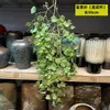 Plantas Verdes Penduradas na Parede Planta-Aranha Flores Artificiais Plantas Verdes Pendentes Samambaias Tubos de Parede Decoração de Teto Folhas de Samambaia Cipós