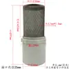Filtro de Malla para Tubo de PVC Cubierta de Malla de Acero Inoxidable 304 Cabezal de Filtro Terminal Hoja Escombros Adhesivo Red de Bombeo Inferior de Drenaje