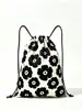 Mochila con Cordón 2026, Impermeable Engrosada, Adecuada para Clases de Entrenamiento, Viajes, Eventos, Impresión de Logo, Mochila con Cordón Versátil