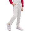 Pantalones de Traje para Niño Pantalones Blancos para Niño Grande Combinables Pantalones para Niño Estilo Coreano Negro Puro Pantalones de Otoño e Invierno Pantalones Casuales para Niño