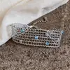 Pulseira redonda de pérolas com contas estilo francês, luxo leve, de alta qualidade, moderna e requintada, delicada e versátil, joia de nicho para mulheres