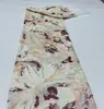 Bordado de Ancho Completo, Combinación de Colores de Alta Gama, Bordado de Lentejuelas, Accesorios para Ropa, Vestido Colorido de Alta Gama Estilo Étnico, Tela para Falda Cheongsam