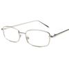 Caja Pequeña de Seda Dorada para Gafas de Mujer Estilo Retro Pi Shuai Hong Kong Gafas Planas para Miopía con Montura Estrecha Gafas de Moda para Hombre