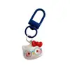 Óculos de Desenho Chaveiro Pingente Gato Kt Coração Fofo Feminino Pingente de Bolsa Acessórios para Mochila Melhor Amiga Pequeno Presente