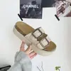 Sandalias Versátiles Nuevas de Verano 2025, Chanclas de Moda con Hebilla y Suela Gruesa, Chanclas Estilo Retro Americano Birkenstock, Casual