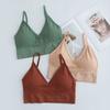 Estilo Caliente Top de Tubo sin Costuras con Espalda en U Grande para Envolver el Pecho para Niña con Almohadilla para el Pecho Sin Anillo de Acero Chaleco Ropa Interior Sujetador Sling para Mujer