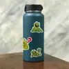 50 Adesivos Fofos de Sapo Grafite, Decorativos Personalizados para Mala Caderno, Adesivos à Prova d'Água Removíveis Sem Repetição