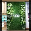 [Serie Flores Florecen Como Nieve] Muro de Plantas Flor Artificial Biónica Paisajismo Combinación de Paisaje de Muro Artificial Decoración de Interiores