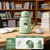 Bolsa de agua caliente clásica, Botella termo para el hogar, Botella termo de gran capacidad, Hervidor de viaje mini portátil para la oficina, Botella termo pequeña