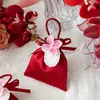 Bolsas de Dulces de Satén de Alta Gama para Bodas Shangmit, Bolsas de Dulces de Mano para Bodas, Cajas de Dulces de Empaque 1