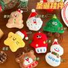 Árvore de Natal Transfronteiriça Árvore de Natal de Feltro DIY Mágica Adesiva Novo Pingente de Decoração de Natal Educacional Artesanal para Crianças