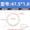 Anel de Vedação O-Ring de Silicone Anel de Vedação Resistente a Óleo com Diâmetro do Fio de 1,8 mm* e Diâmetro Interno de 1,8-80 mm Anel de Vedação de Borracha Tipo O