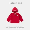 [Antiestático] Sudadera Infantil Atuendo de Saludo de Año Nuevo Ropa de Invierno para Niños y Niñas Ropa Festiva para Bebés