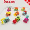 Centenas de Carrinhos de Puxar de Animais de Desenho Animado, Carrinhos de Animais Fofos, Brinquedos de Carro de Desenho Animado, Brinquedos Gashapon de Máquina de Garra, Brinquedos Pequenos, Presentes Pequenos