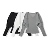 Suéter de Tricô Puro Desejo com Manga Morcego Cor Sólida Decote V para Mulheres, Camada Base Cinturada Outono e Inverno, Top Elegante de Manga Longa Slim