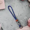 Correa Cruzada Creativa de Moda para Teléfono con Hebilla de Metal, Diseño de Nudos Coloridos, Funda de Teléfono Antiperdida para Pareja, Correa Larga para el Cuello