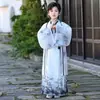 Hanfu para Meninos Estilo Verão Estilo Antigo Bonito Estilo Nacional Conjunto Manga Curta Infantil 2025 Novo Modelo Traje Tang para Bebês Meninos