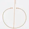 Moda Europea y Americana cadena de diadema de pelo diadema de diamantes brillantes cadena de diadema accesorios para la cabeza