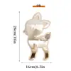 Pegatinas de Pared de Espejo Acrílico Transfronterizas Colgante de Madera de Álamo Animal Habitación Infantil Popular Dormitorio Diseño de Habitación Pared