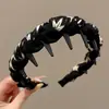 Diadema Ancha Estilo Coreano para Mujer 2026 Nuevo Modelo Diadema de Moda de Alta Gama para Salir, Lavarse la Cara, Pinza para el Cabello Antideslizante Accesorio para el Cabello