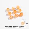 Cristal Amarillo Natural Torre Transfronterizo Cuentas Sueltas 4-12mm Cuentas Pulsera de Cuentas DIY Pulsera con Cuentas Cuentas de Cristal Semi-Terminadas