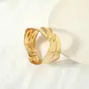 Pulsera de temperamento de suministro transfronterizo para mujer, aleación exagerada chapada en oro, apertura, estilo de celebridad de internet 2021, pulsera de oro al por mayor