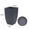 Vaso de Flor Grande Ave do Paraíso Árvore do Dinheiro Girassol Espalhado Vaso de Flor de Resina Grande Extra Grande Plástico Vaso de Flor Grande Vaso Alto de Plástico