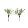 Planta Artificial Pequenas Folhas em Formato de Coração Buquê de Plástico Decoração de Casa DIY Acessórios Feitos à Mão Materiais Grama de Amendoim