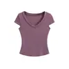 Atacado de Roupas Femininas Transfronteiriças Estilo Europeu e Americano Nova Coleção Primavera 2026 Blusa de Manga Curta com Decote V Moda Casual Versátil Camiseta