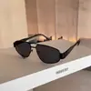Gafas de sol irregulares de doble haz 2025 nuevas, forma cóncava, gafas para tomar fotos, para hombres y mujeres guapos y atractivos, gafas cómodas