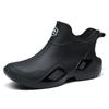 Zapatos de Agua de Pareja de Tubo Corto Estilo Coreano Transfronterizo Zapatos para Lluvia de Mujer Ropa Exterior Zapatos de Trabajo Botas de Lluvia Pesca Exterior Zapatos de Goma para Hombre