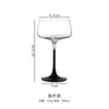 Taça de Champanhe de Design Nicho Boca Larga Estilo Ins, Taça para Vinho Doce, Taça Goblet de Alto Valor para Vinho de Frutas Doméstico Feminino