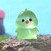 Paisagem em Miniatura Transfronteiriça Tigela Criativa que Brilha no Escuro Figurinhas de Galinha Decorações DIY Acessórios de Sacola Surpresa Mini Enfeites de Mesa